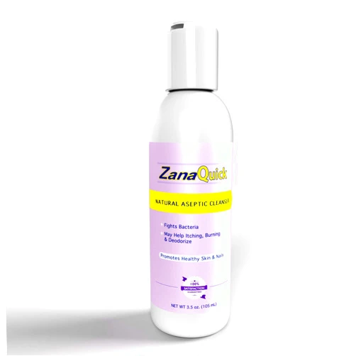 Zanaquick Aseptic Cleanser Antifungal Treatment - Anti fungal Nail Treatment - Antifungal Soap - Hongos en Uñas y Hongos en la piel