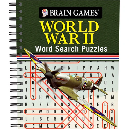 Publications International Ltd.,Brain Games Brain Games - World War II Word Search Puzzles