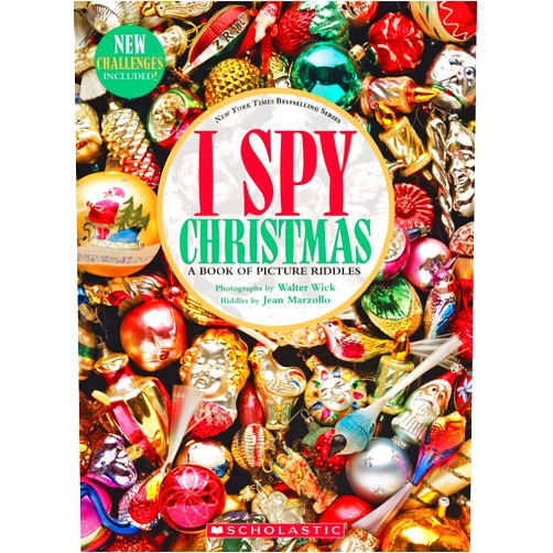 Jean Marzollo,Walter Wick I Spy Christmas: A Book of Picture Riddles