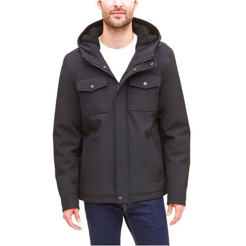 Dockers Men's Big & Tall Arctic Cloth Sherpa Storm Jacket