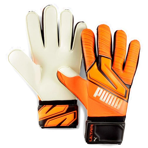 PUMA Ultra Grip 1 RC Goalkeeper Gloves Size 9 Orange/Black