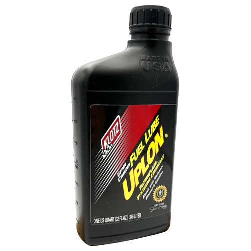 Klotz UpLon Upper Cylinder Alcohol & Gas Fuel Lube Treatment | TechniPlate Synthetic Lubricant for 4-stroke Engines - KL-107, 1 Quart Bottle