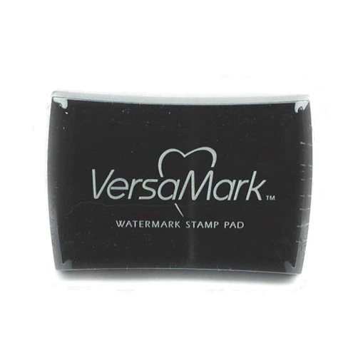 Tsukineko VM000001 Full-Size VersaMark Pigment Inkpad, 3-Inch X 2-Inch, Clear