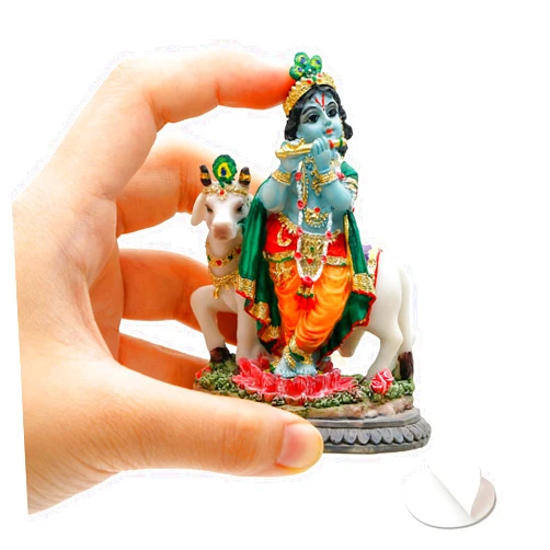 BangBangDa Hindu God Krishna Idol Statue - 3.7