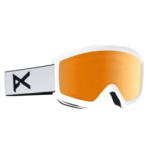 Anon - Mens Helix 2.0 Snow Goggles 2017, White/Amber