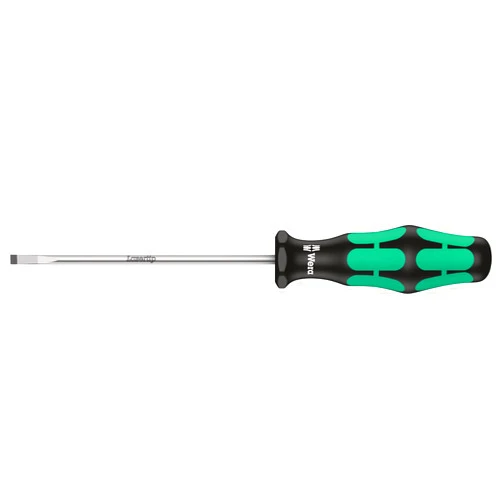 Wera 05008009001 Kraftform Plus 335 Slotted Screwdriver, Without Lasertip, 3mm Head, 8