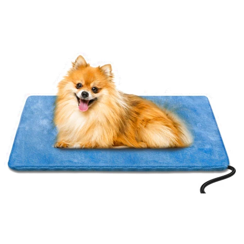 Yicostar Pet Heating Pad for Cats and Dogs Outdoor,Indoor Warming Cat Heating Pad, Waterproof Dog Heating Pad Outdoor with Chew Resistant Cord, Pet Heater Warmer Blanket for Puppy & Kitten20*12inch