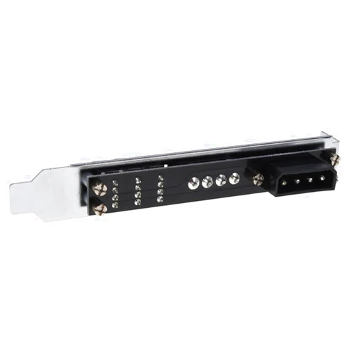 Phobya PCI Slot Cover 4Pin Molex & 3X 4Pin PWM Fan Plug Cases & Hardware Slot Covers