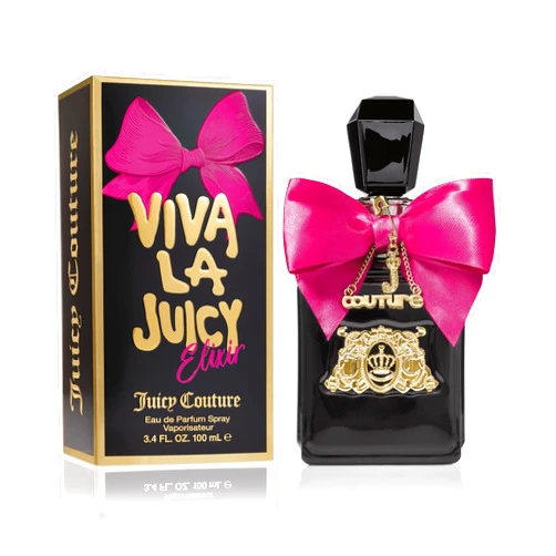 Juicy Couture Viva La Juicy Elixir Eau de Parfum, Long-Lasting Women's Perfume with Notes of Berries, Gardenia, Jasmine & Sandalwood - Floral Amber Perfume for Women, EDP Spray, 3.4 fl oz