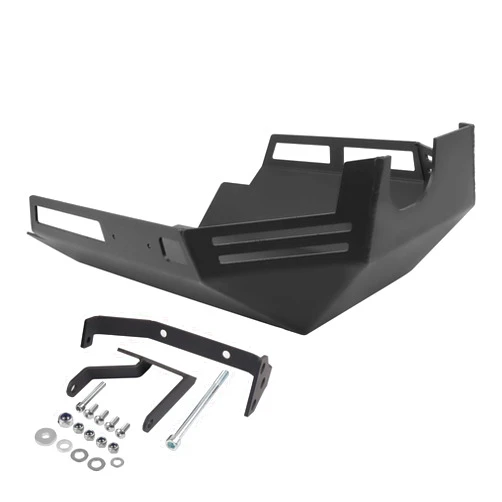 CHIFUN Skid Plate Compatible with Suzuki V-Strom 650 650XT DL650 2017 2018 2019 2020 Motorcycle Lower Engine Guard Bottom Protection Aluminum Belly Pan Black