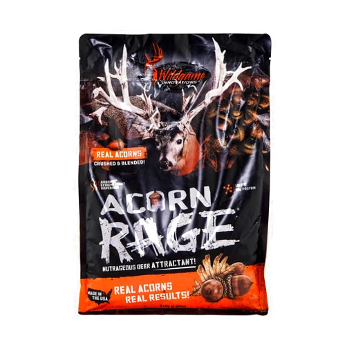 WILDGAME INNOVATIONS Acorn Rage Deer Attractant | Powerful Year-Round Long-Lasting Hunting Attractant | Nutritious Crushed Acorns & Roasted Soybean