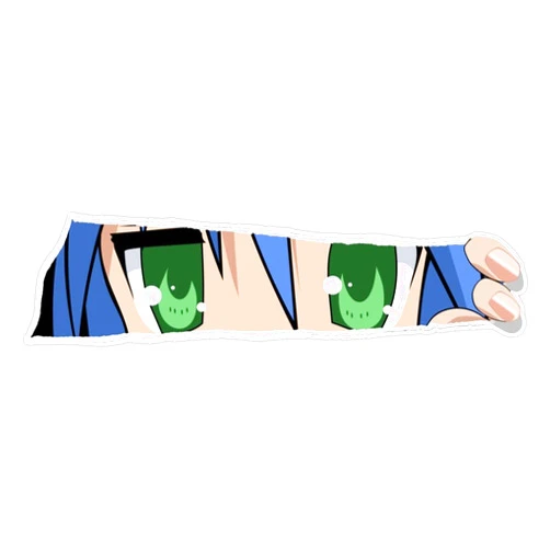Leyland Designs Konata Inspired Anime Bumper Sticker Window Water Bottle Decal 5