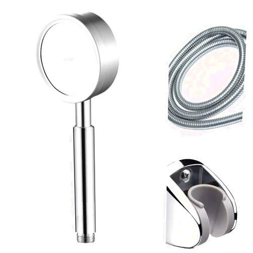 Enid Wing Shower with Hose and Holder, Shower head with Handheld, 59 Inch Stainless Steel Shower Hose and Holder for Showerhead