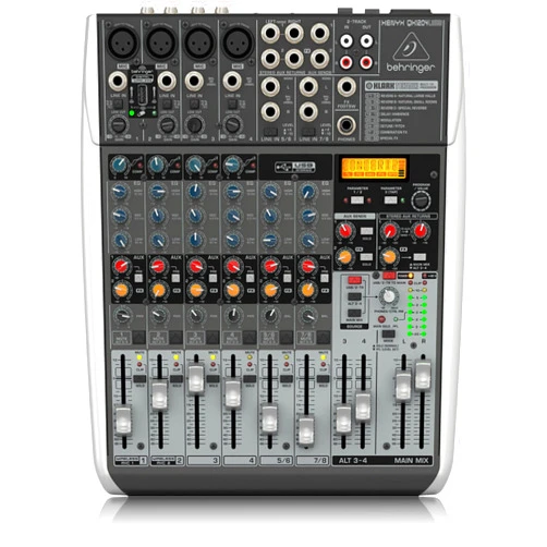 Behringer Xenyx QX1204USB Mixer with USB and Effects