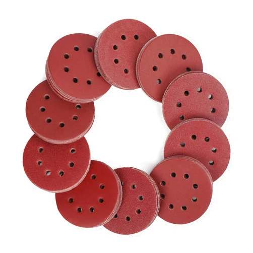WORKPRO 150-piece Sanding Discs Set - 5-Inch 8-Hole Sandpaper 10 Grades Include 60, 80, 100, 120, 150,180, 240, 320, 400, 600 Grits for Random Orbital Sander(Not for Oscillating Tools or Mouse Sander)