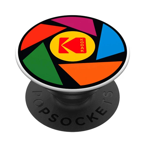KODAK Aperture Design PopSockets PopGrip: Swappable Grip for Phones & Tablets
