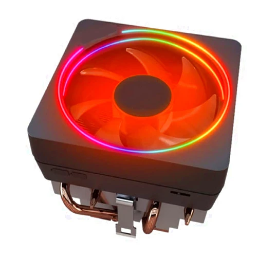 TRONWIRE CPU Cooler Wraith Prism RGB LED Lighting Aluminum Heatsink Copper Core Base 4-Pin PWM 95mm Fan Pre-Applied Thermal Paste for AMD Socket AM5 AM4 AM3 AM2 Desktop PC Computer
