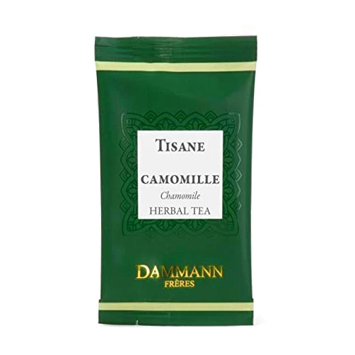 Dammann Freres Dammann Frères - Herbal Tea Chamomile - 60 enveloped Cristal sachets (BULK bag BOX)