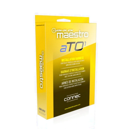 Maestro HRN-AR-TO1 Plug and Play Amplifier Harness for Lexus and Toyota Vehicles