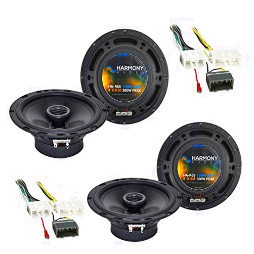 Harmony Audio Compatible with Chrysler Aspen 2007-2007 Factory Speaker Upgrade Harmony (2) R65 Package New