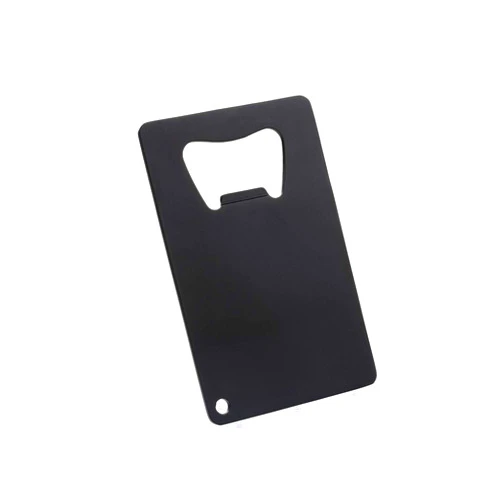 Thirsty Rhino Javan Credit Card Bottle Opener (Matte Black) (Set of 2)
