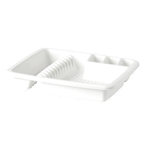 Ikea VRAKFISK Dish Drainer, White(Polypropylene,plastic)