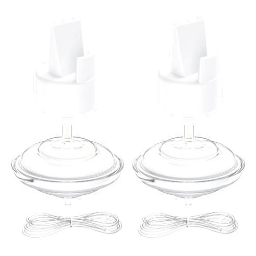BALIME Replacement Pump Parts for Spectra, Duckbill Valves, Backflow Protector Membrane and Tubes, Compatible with Spectra Breast Pump S1 S2 9 Plus (Not Original Spectra Accessories)