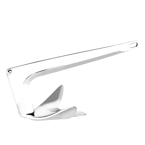 ISURE MARINE 316 Stainless Steel Bruce Style Claw Force Boat Anchor Heavy Duty Marine Grade Polished