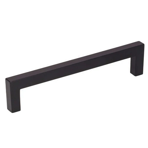 Elements 20-Pack of The 128 mm Center-to-Center Matte Black Square Stanton Cabinet Bar Pull