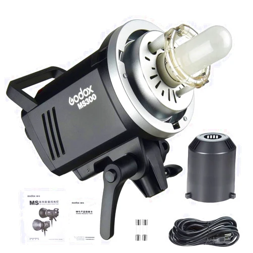 Godox MS300 300WS 2.4G Wireless X System Studio Flash,5600±200k Color Temperature,0.1-1.8S Recycle Time,Using Godox X1 Trigger & XT16 Transmitter or xpro and x2 Trigger to remotely Control