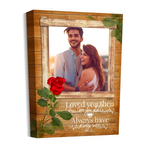 SIGNFORD Custom Canvas Prints with Your Lover Photos, Personalized Canvas Pictures Wall Art Framed Digitally Printed - 12