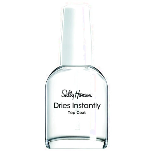 Sally Hansen Insta-Dri®, Dries Instantly Top Coat, Quick Dry, Long Lasting, Streak-Free Shine, Clear Nail Polish