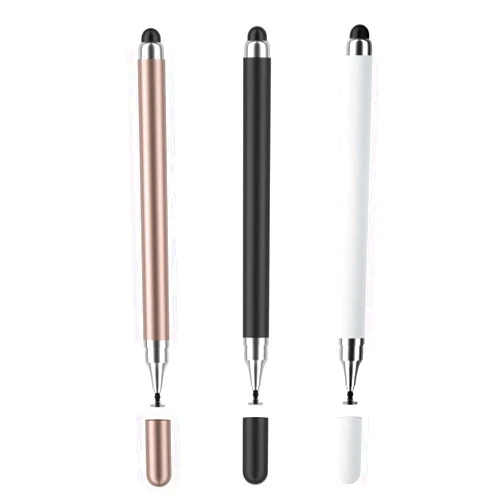 Dxlam 2-in-1 Stylus Pen for Touch Screen, 3pcs High Precision Universal Stylus Pen for iPad Compatible with Apple, iPhone, iPad, Android, Microsoft Tablets, Phones