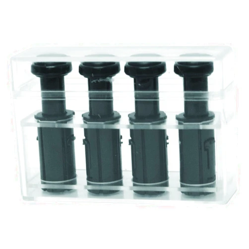 CanDo 10-3755-4 Digi-Flex Multi 4 Additional Finger Button with Box, X-Heavy, Black