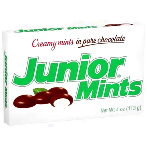 Junior Mints, 4oz packages (Pack of 12)