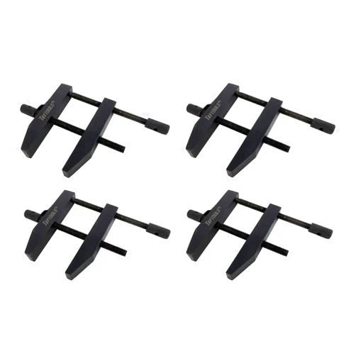 Taytools 4 Piece Set Taytools 772218 2-1/2 Inch Parallel Toolmakers Machinist Clamps, Overall Jaw Length 2-1/2 Inches, Usable Jaw Depth 1 Inch, Usable Jaw Opening 1-3/4 Inches