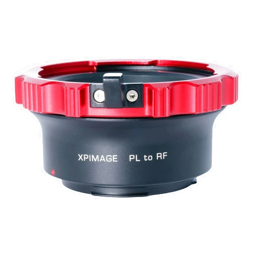 XPIMAGE Ultra-Light Aluminum Lens Mount Adapter Ring Compatible with PL Lens to Canon EOS RF Camera