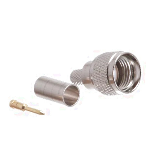Tram-browning Tram 1300 Mini-UHF Male 3 Piece Crimp Connector for RG-58/U