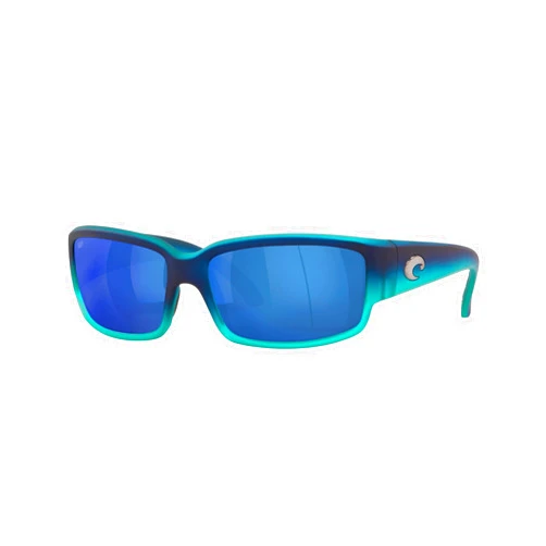 Costa Del Mar Men's Caballito Polarized Rectangular Sunglasses