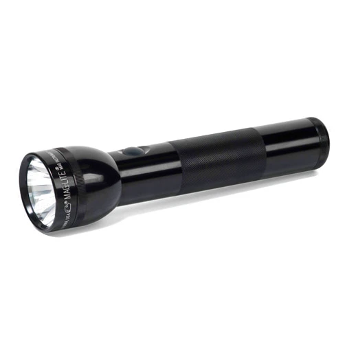 Maglite Heavy-Duty Incandescent 2-Cell D Flashlight, Black