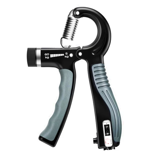 JTHEW Grip Strength Trainer - Adjustable Resistance 11-132lbs/5-60kg Hand Gripper & Forearm Strengthener Device with Smart Counter for Sports & Rehab