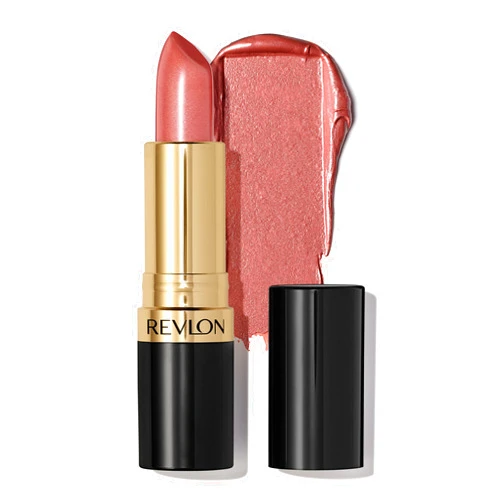 Revlon Super Lustrous Lipstick, Creamy Formula For Soft, Fuller-Looking Lips, Moisturized Feel, 619 Rose & Shine, 0.15 oz