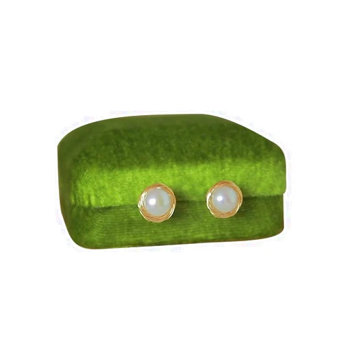 PmmPmm Pearls Earring Stud for Women and Girl