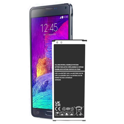 LCLEBM 5200mAh Galaxy Note 4 Battery, [2023 New Version] Upgraded Replacement Battery for Samsung Galaxy Note 4 N910, N910A(AT&T), N910T(T-Mobile), N910V (Verizon), N910P(Sprint), N910U LTE