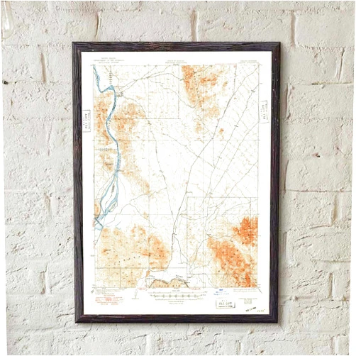 MG Global Historical Poster of Old Laguna 1929 Gila River Colorado Arizona 314736 | 11x17 12x18 16x24 24x36 Unframed Print Wall Art Gift | Vintage Antique Decor
