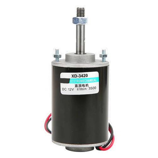 Tyenaza DC 12V 30W 3500RPM Motor, High Speed CW/CCW Permanent Magnet DC Motor for DIY Generator