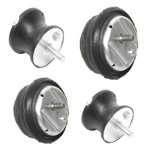 TRQ Engine Motor & Transmission Mounts Kit Set of 4 for BMW 3 Series E36 E46