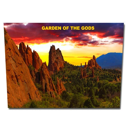 Refrigerator Magnet Garden of The Gods Colorado Springs, Colorado Travel Refrigerator Magnet Size 2.5inch x 3.5inch, Multi-color, 2.5 x 3.5 (view_a521)