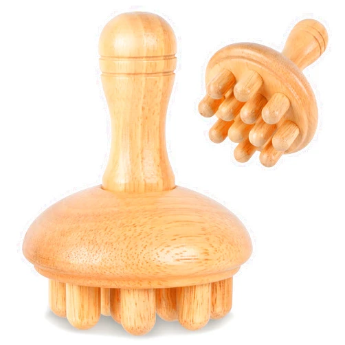 KintKita Wood Therapy Massage Tools, Anti Cellulite Massager Body Scraping Lymphatic Drainage Massager,Trigger Point Wood Therapy Gua Sha Tool for Body Sculpting,Back, Legs, Full Body Use
