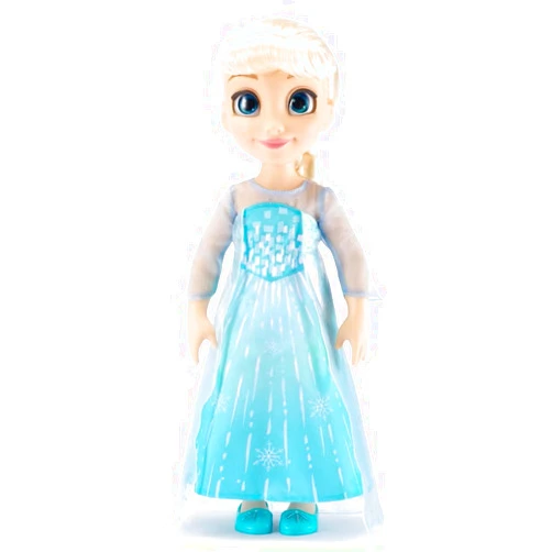 Disney Store Official Elsa Once Upon a Story Doll - 16 Inch Disney Princess Toys Featuring Reflective Eyes with 3D Pupil and Iris, Detailed Costume, Hair Comb & Shoes - Comes in Display Box